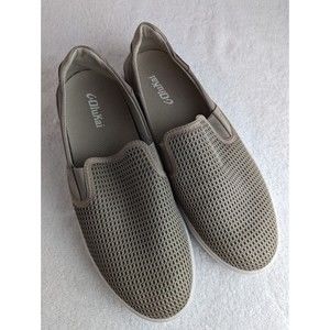 Olukai Mens Size 11 EU 44 Slip on Shoes Lae Ahi Kapa Gray Mesh Casual